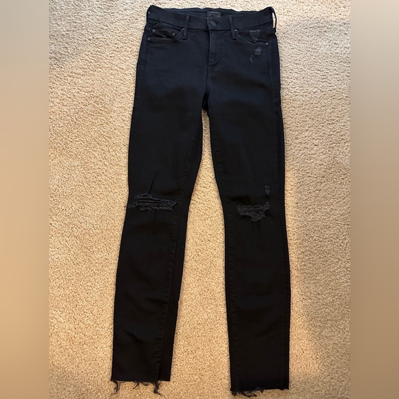 MOTHER Looker Ankle Fray - Picture 4 of 10